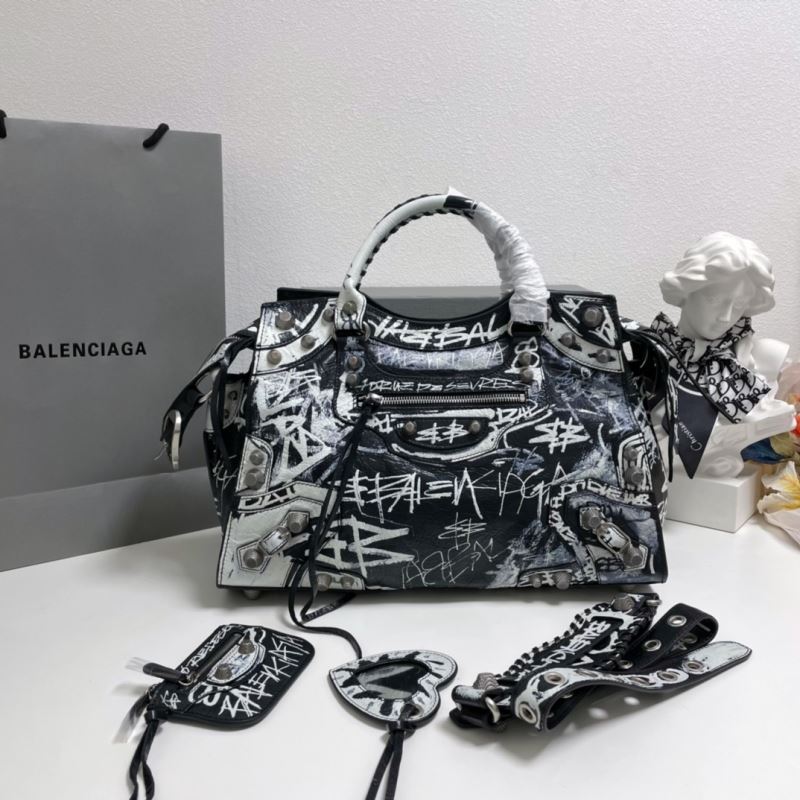 Ba*len*cia*ga top handle bags